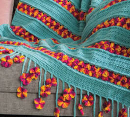 Crochet Garden Flowers Blanket