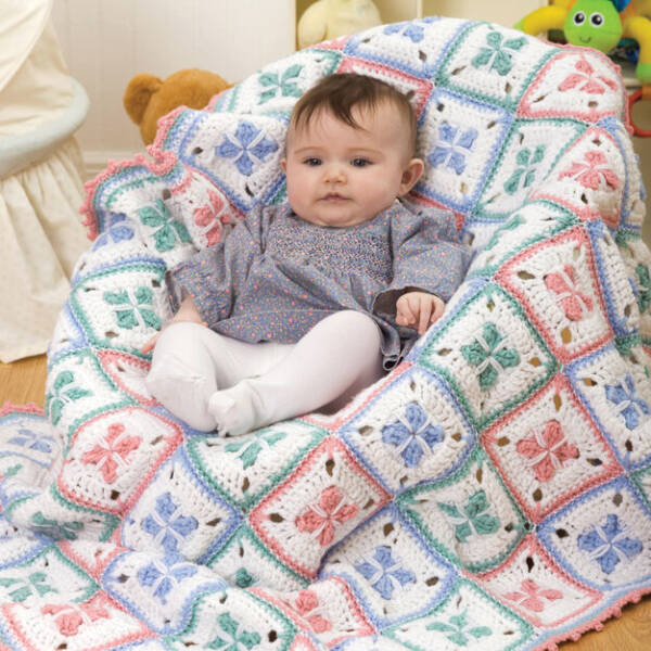 Baby Checks Blanket – Free Crochet Pattern