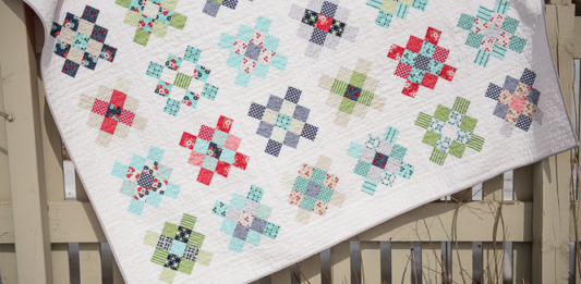 Scrappy Granny Square Quilt – Free Pattern