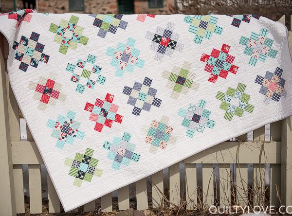 Scrappy Granny Square Quilt – Free Pattern