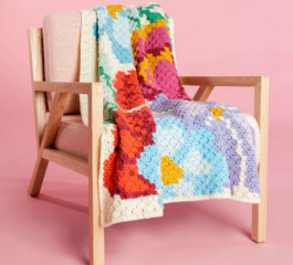 Corner to Corner – Pretty Florals Crochet Graphghan