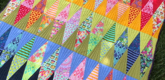 Tabby Mountain – A Colorful Quilt
