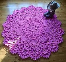 Crochet Doily Rug