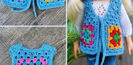 Crochet Granny Vest Pattern