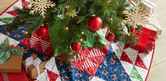 Christmas Star Tree Skirt Pattern